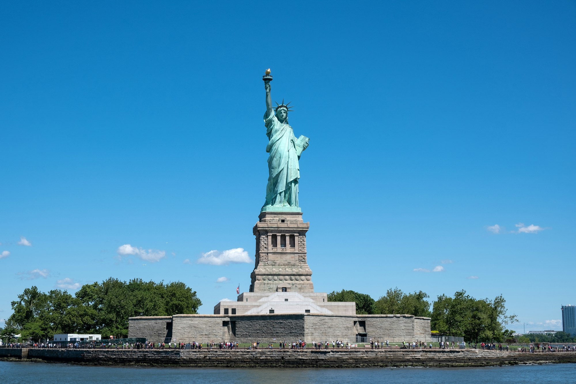 The Statue of Liberty at New York City